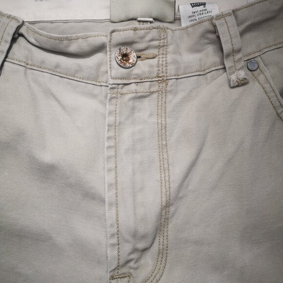 Vintage Levi's Tab Twills Slim Straight Men's Size 36/32 Tan Lot# 331-6059 Jeans - Picture 10 of 16